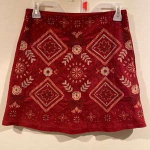 Francesca’s mini skirt (size small)